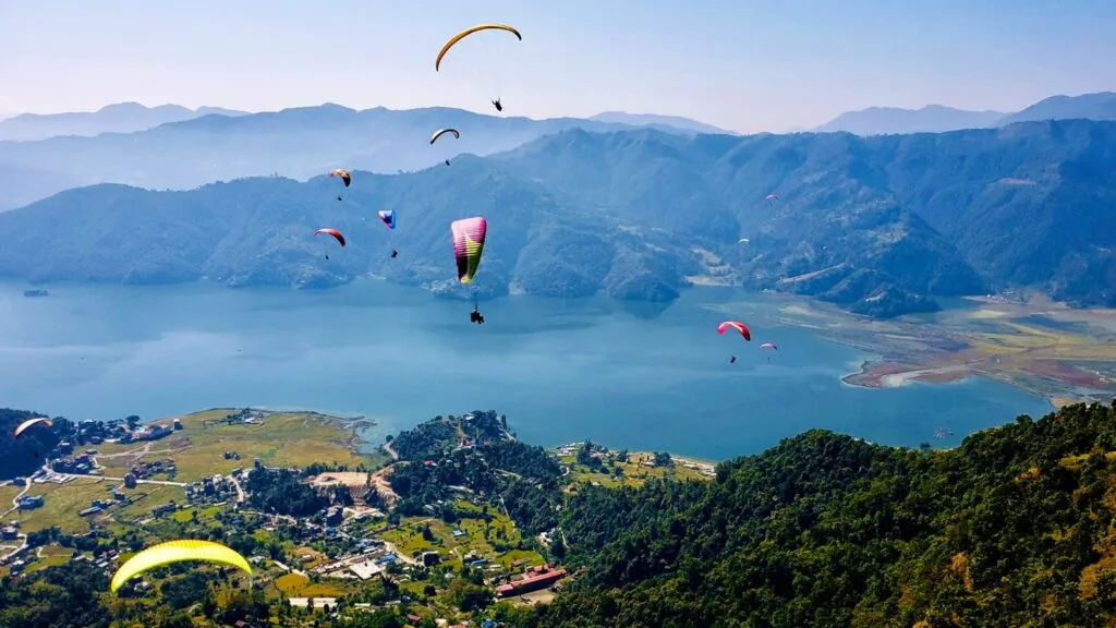 Trek For Nepal paragliding pokhara