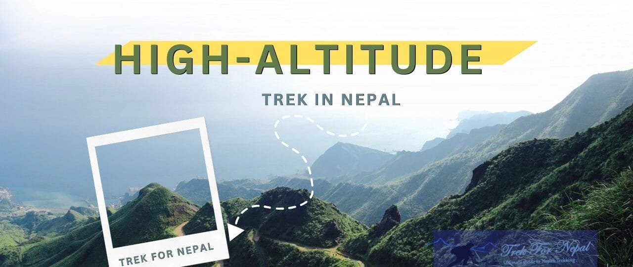 High-altitude trekking in Nepal