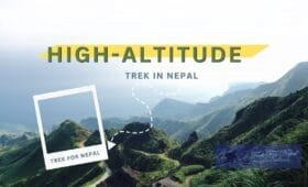 High-altitude trekking in Nepal